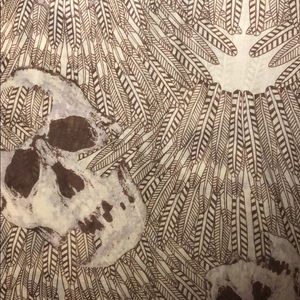 Tan camel brown scarf